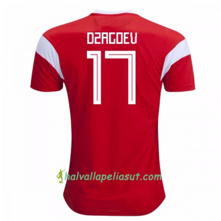 Jalkapallo Pelipaidat Venäjä Dzagoev 17 World Cup 2018 Kotipaita